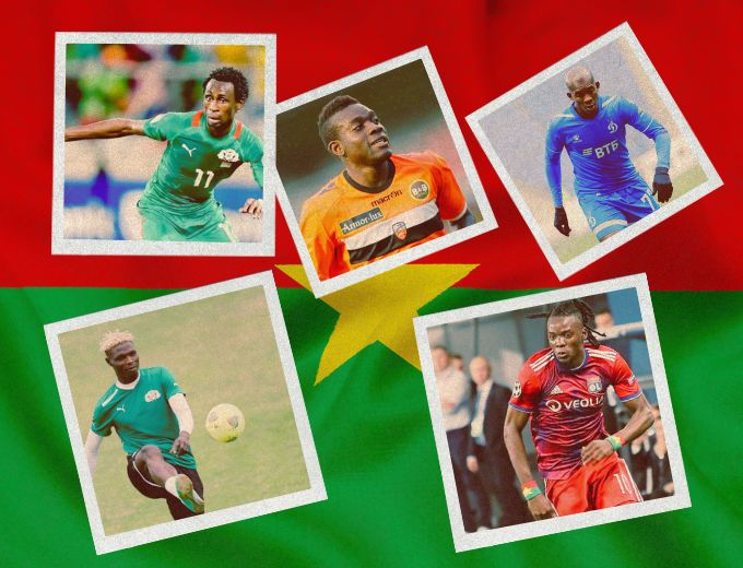 Les 5 meilleurs footballeurs du Burkina Faso