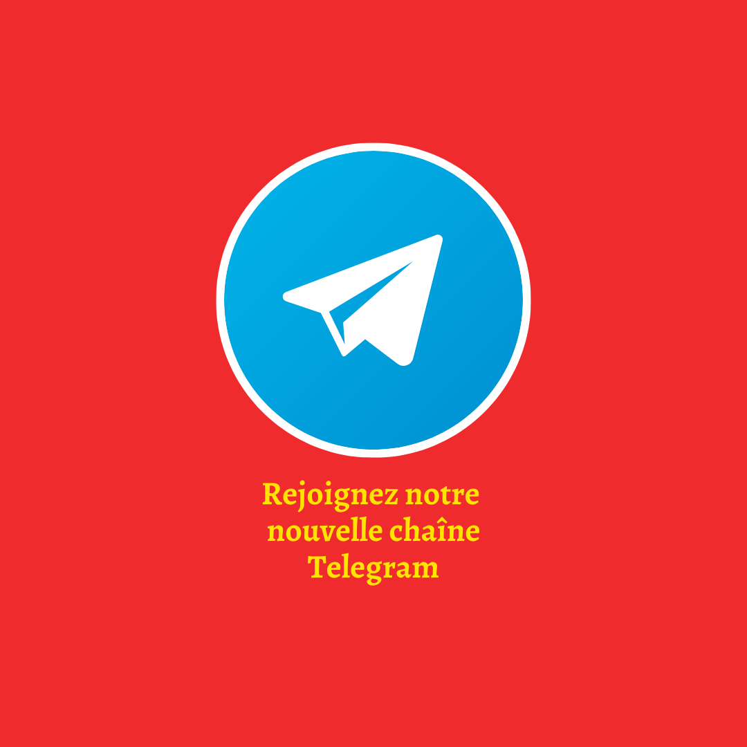 Rejoignez notre chaîne Telegram.