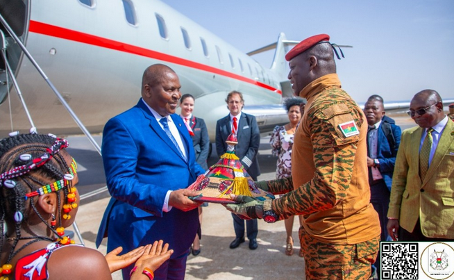 Renforcement des liens entre le Burkina Faso et la République centrafricaine : Faustin-Archange Touadera en visite à Ouagadougou