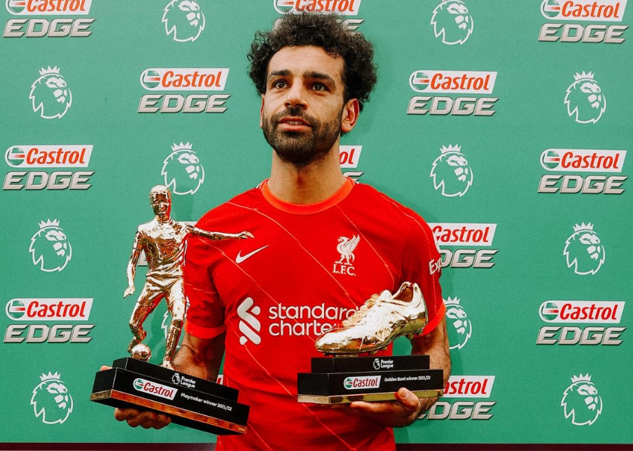 Mohamed Salah sacré meilleur joueur de Premier League pour la 3e fois