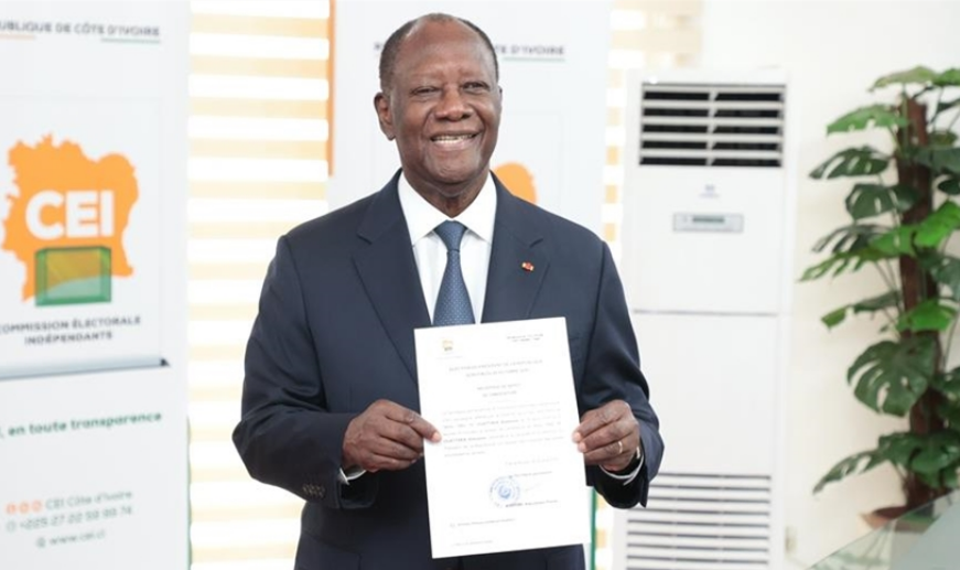 Côte d’Ivoire : cinq candidats validés pour la présidentielle 2025, dont Ouattara