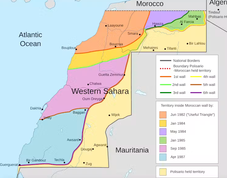 Le Berm, ce mur marocain qui continue de façonner le conflit au Sahara occidental
